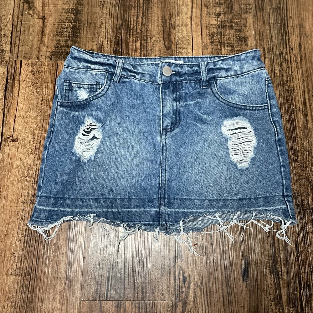 Jean skirt